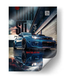 Eco de Rally: Subaru WRX STI - Sae Art | Cuadro decorativo de Canvas Lab