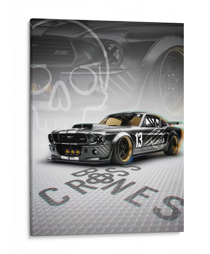 Estilo Prohibido: Ford Mustang - Sae Art | Cuadro decorativo de Canvas Lab