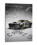 Estilo Prohibido: Ford Mustang - Sae Art | Cuadro decorativo de Canvas Lab