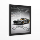 Estilo Prohibido: Ford Mustang - Sae Art | Cuadro decorativo de Canvas Lab