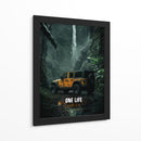 Horizonte Salvaje: Jeep Wrangler - Sae Art | Cuadro decorativo de Canvas Lab