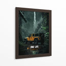 Horizonte Salvaje: Jeep Wrangler - Sae Art | Cuadro decorativo de Canvas Lab