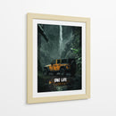 Horizonte Salvaje: Jeep Wrangler - Sae Art | Cuadro decorativo de Canvas Lab