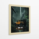 Horizonte Salvaje: Jeep Wrangler - Sae Art | Cuadro decorativo de Canvas Lab