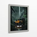 Horizonte Salvaje: Jeep Wrangler - Sae Art | Cuadro decorativo de Canvas Lab