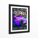 Bestia Púrpura: Toyota Supra - Sae Art | Cuadro decorativo de Canvas Lab