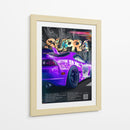 Bestia Púrpura: Toyota Supra - Sae Art | Cuadro decorativo de Canvas Lab