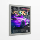 Bestia Púrpura: Toyota Supra - Sae Art | Cuadro decorativo de Canvas Lab