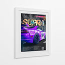 Bestia Púrpura: Toyota Supra - Sae Art | Cuadro decorativo de Canvas Lab