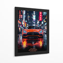 Impermeable de Lluvia de Tokio - Sae Art | Cuadro decorativo de Canvas Lab