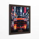 Impermeable de Lluvia de Tokio - Sae Art | Cuadro decorativo de Canvas Lab