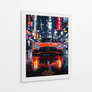 Impermeable de Lluvia de Tokio - Sae Art | Cuadro decorativo de Canvas Lab