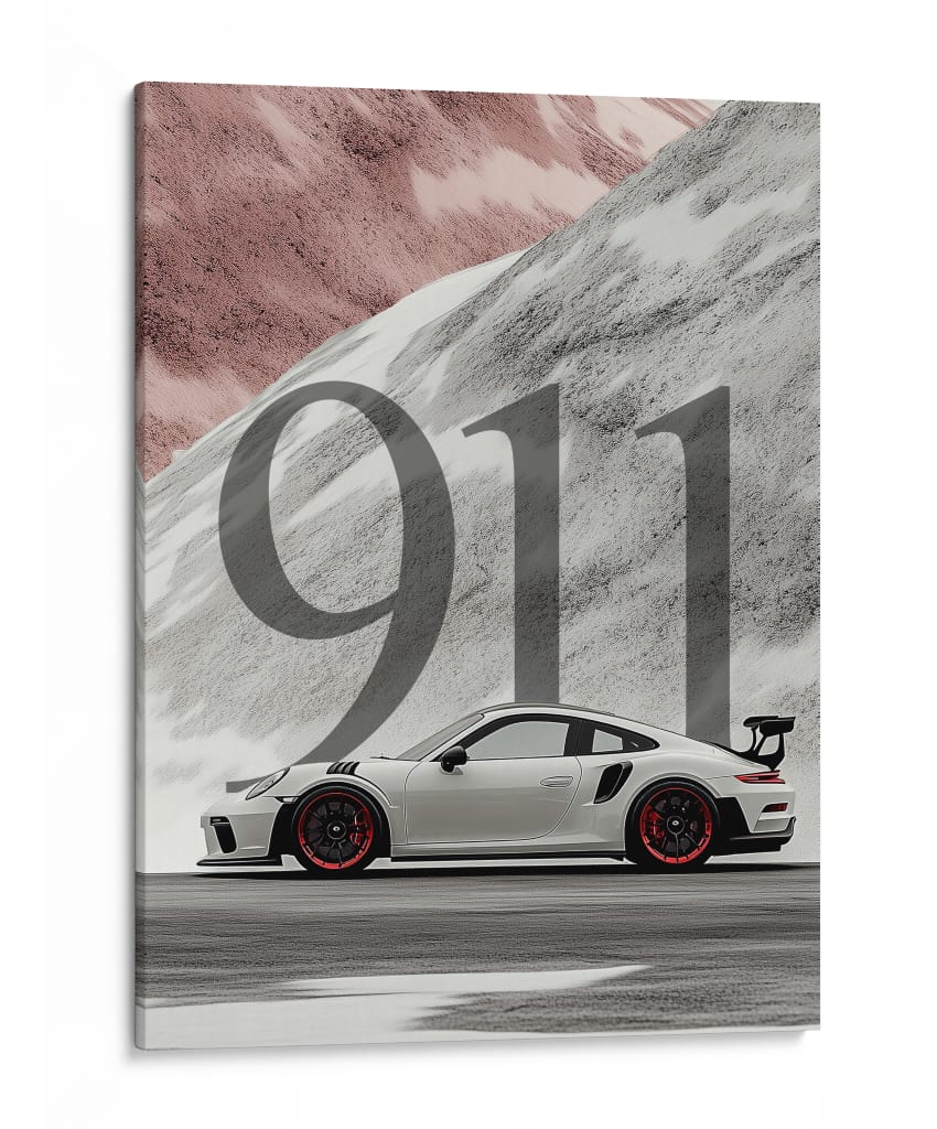 Porsche 911: Velocidad y Pura Pasión - Sae Art | Cuadro decorativo de Canvas Lab