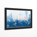 Fondos azules en flores - DIEGO D L | Cuadro decorativo de Canvas Lab