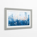 Fondos azules en flores - DIEGO D L | Cuadro decorativo de Canvas Lab