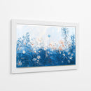 Fondos azules en flores - DIEGO D L | Cuadro decorativo de Canvas Lab