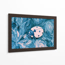 Catarina en tonos azulados - DIEGO D L | Cuadro decorativo de Canvas Lab