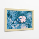 Catarina en tonos azulados - DIEGO D L | Cuadro decorativo de Canvas Lab