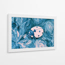 Catarina en tonos azulados - DIEGO D L | Cuadro decorativo de Canvas Lab