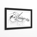 Tocando violín - DIEGO D L | Cuadro decorativo de Canvas Lab