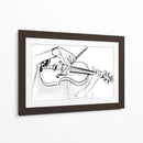 Tocando violín - DIEGO D L | Cuadro decorativo de Canvas Lab