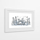 Variedad de instrumentos - DIEGO D L | Cuadro decorativo de Canvas Lab