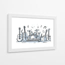 Variedad de instrumentos - DIEGO D L | Cuadro decorativo de Canvas Lab