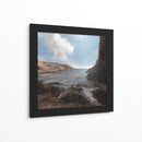 Playa de Castle Cove - Dan Hobday | Cuadro decorativo de Canvas Lab