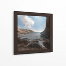 Playa de Castle Cove - Dan Hobday | Cuadro decorativo de Canvas Lab
