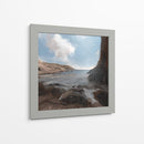 Playa de Castle Cove - Dan Hobday | Cuadro decorativo de Canvas Lab
