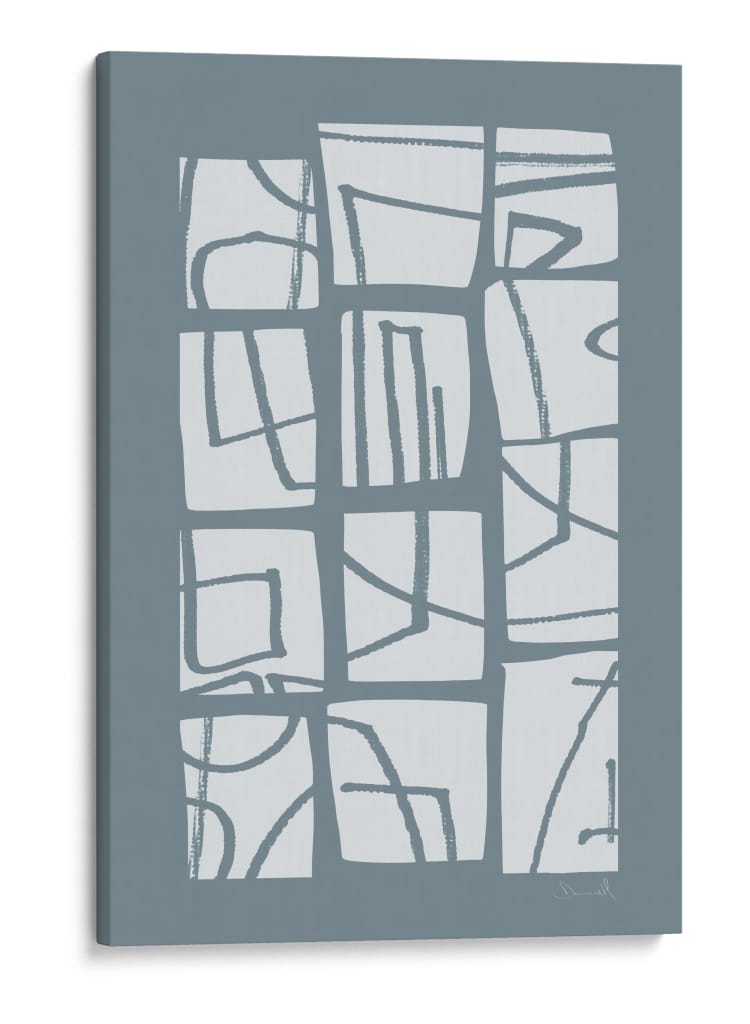 Formas y líneas - Dan Hobday | Cuadro decorativo de Canvas Lab