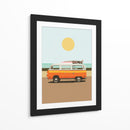 Viaje por carretera 1 - Dan Hobday | Cuadro decorativo de Canvas Lab