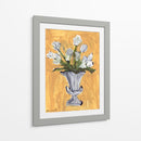 Tulipanes blancos - Dan Hobday | Cuadro decorativo de Canvas Lab