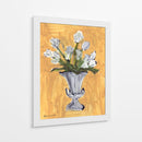 Tulipanes blancos - Dan Hobday | Cuadro decorativo de Canvas Lab