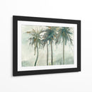 Palmeras azotadas por el viento - Dan Hobday | Cuadro decorativo de Canvas Lab