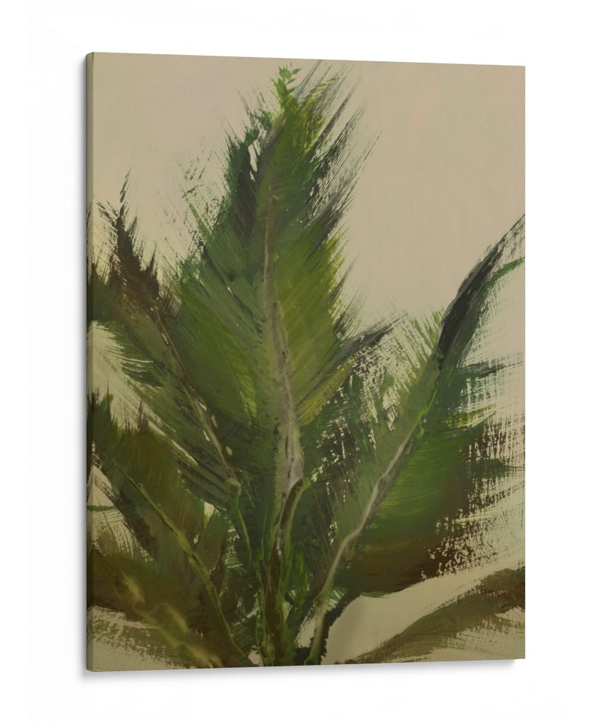 Pinceladas verdes - Dan Hobday | Cuadro decorativo de Canvas Lab