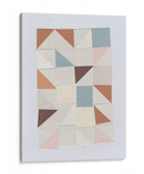 Geometría en tonos pastel - Dan Hobday | Cuadro decorativo de Canvas Lab
