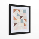 Geometría en tonos pastel - Dan Hobday | Cuadro decorativo de Canvas Lab