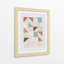 Geometría en tonos pastel - Dan Hobday | Cuadro decorativo de Canvas Lab