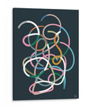 Líneas de color - Dan Hobday | Cuadro decorativo de Canvas Lab