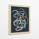 Líneas de color - Dan Hobday | Cuadro decorativo de Canvas Lab