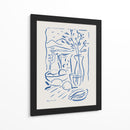 Bodegón mediterráneo con limones y mar - Dan Hobday | Cuadro decorativo de Canvas Lab