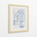 Bodegón mediterráneo con limones y mar - Dan Hobday | Cuadro decorativo de Canvas Lab