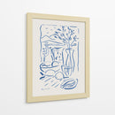 Bodegón mediterráneo con limones y mar - Dan Hobday | Cuadro decorativo de Canvas Lab