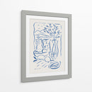Bodegón mediterráneo con limones y mar - Dan Hobday | Cuadro decorativo de Canvas Lab