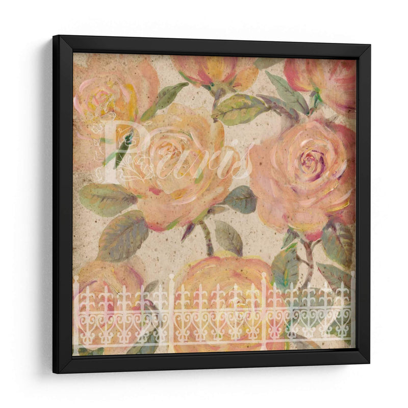 Vintage Painterly Roses Ii - Tim OToole | Cuadro decorativo de Canvas Lab