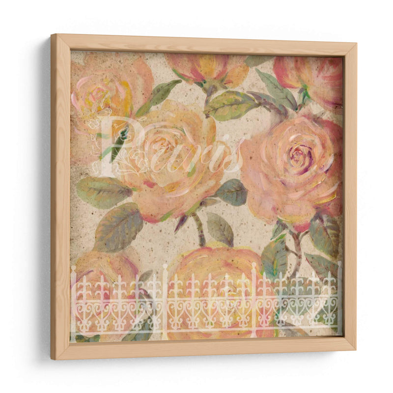 Vintage Painterly Roses Ii - Tim OToole | Cuadro decorativo de Canvas Lab