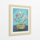 Jarrón magnolia - Dan Hobday | Cuadro decorativo de Canvas Lab