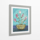 Jarrón magnolia - Dan Hobday | Cuadro decorativo de Canvas Lab