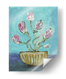 Jarrón magnolia - Dan Hobday | Cuadro decorativo de Canvas Lab